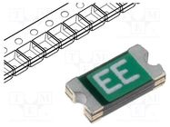 Fuse: PTC polymer; 750mA; 1206 