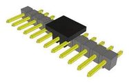 CONN, R/A HDR, 12POS, 1ROW, 2.54MM, SMT