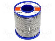 Soldering wire; Sn96,3Ag3,7; 2mm; 1kg; lead free; reel; 3%; tin CYNEL