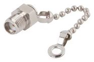 DUST CAP W/ BEAD CHAIN, SMA RCPT CONN