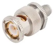 RF ADAPTOR, SMA JACK-BNC PLUG, 50 OHM