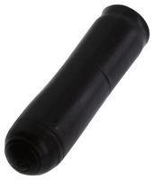 HEAT-SHRINK BOOT, STRAIGHT, 25.4MM, BLK