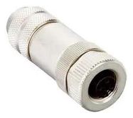 SENSOR CONN, M12, RCPT, 5P, CABLE