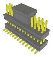 STACKING PC BOARD CONNECTORS