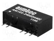 Converter: DC/DC; 1W; Uin: 21.6÷26.4V; Uout: 5VDC; Uout2: -5VDC; SIP7 AIMTEC