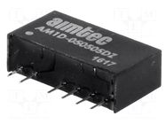 Converter: DC/DC; 1W; Uin: 4.5÷5.5VDC; Uout: 5VDC; Uout2: -5VDC; SIP7 AIMTEC