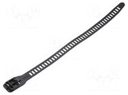 Cable tie; multi use; L: 580mm; W: 28mm; black; polyurethane; 360N HELLERMANNTYTON