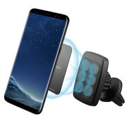 Spigen H12 phone holder for car air vent magnetic - black, Spigen