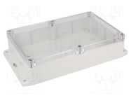 Enclosure: multipurpose; X: 146mm; Y: 222mm; Z: 55mm; polycarbonate GAINTA