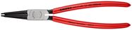 KNIPEX 44 11 J3 Circlip Pliers for internal circlips in bore holes plastic coated black atramentized 225 mm
