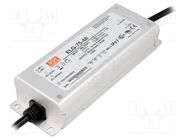 Power supply: switching; LED; 76.8W; 48VDC; 1.6A; 180÷295VAC; IP67 MEAN WELL