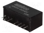 Converter: DC/DC; 2W; Uin: 4.5÷9V; Uout: 24VDC; Uout2: 24VDC; SIP8 AIMTEC