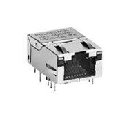 RJ45 CONN, JACK, 8P8C, 1PORT, THT