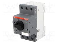 Motor breaker; 0.06kW; 208÷690VAC; for DIN rail mounting; IP20 