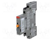 Signalling contacts; NO + NC; side; Leads: screw terminals ABB