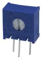 TRIMMER POTENTIOMETER, 200 OHM 1TURN THROUGH HOLE