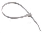 CABLE TIES, 100MM L, NYLON, NATURAL, 18LB, PK1000