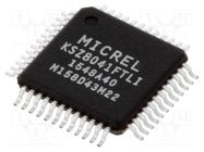 IC: transceiver; 10/100Base-T; MDC,MDI,MDI-X,MDIO,MII,RMII MICROCHIP TECHNOLOGY