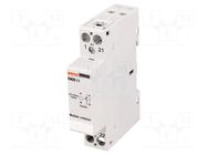 Contactor: 2-pole installation; 20A; 220÷230VAC,220÷230VDC; CN20 LOVATO ELECTRIC