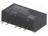 Converter: DC/DC; 1W; Uin: 21.6÷26.4V; Uout: 24VDC; Uout2: -24VDC AIMTEC