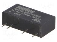 Converter: DC/DC; 1W; Uin: 4.5÷5.5VDC; Uout: 7.2VDC; Iout: 140mA AIMTEC