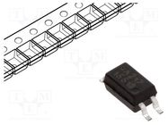 Optocoupler; SMD; Ch: 1; OUT: transistor; Uinsul: 3.75kV; Uce: 80V BROADCOM (AVAGO)