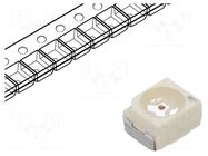 LED; SMD; 3030,PLCC2; orange; 180÷355mcd; 3x3x2.1mm; 120°; 20mA ams OSRAM