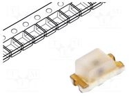 LED; red; SMD; 0603; 28.5÷90mcd; 1.9÷2.4VDC; 1.6x0.8x0.8mm; 170° BROADCOM (AVAGO)