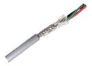 SHIELDED MULTICONDUCTOR CABLE, 4 CONDUCTOR, 20AWG, 100FT, 300V