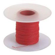 HOOK UP WIRE, PVDF, 26AWG, RED, 100M