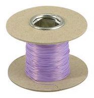 HOOK UP WIRE, PVDF, 30AWG, VIOLET, 100M