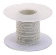 HOOK UP WIRE, PVDF, 30AWG, WHITE, 100M