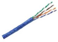 UNSHIELDED CABLE MULTIPAIR, 4PAIR, 24AWG, 1000FT, 300V, BLUE