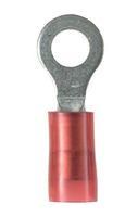 TERMINAL, RING TONGUE, 5/16", 18AWG, RED