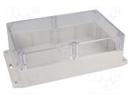 Enclosure: multipurpose; X: 146mm; Y: 222mm; Z: 75mm; polycarbonate GAINTA