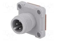 Connector: M12; socket; PIN: 4; male; A code-DeviceNet / CANopen HIRSCHMANN