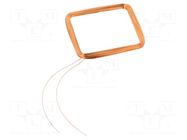 Antenna; RFID; 125kHz; Body dim: 33x33x1.5mm; 230uH SR PASSIVES