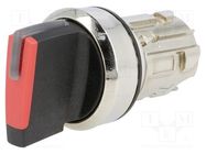 Switch: rotary; 22mm; Stabl.pos: 1; red; depending on the holder SIEMENS