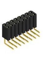 PCB RCPT, R/A, 16POS, 2ROW, 2.54MM, THT