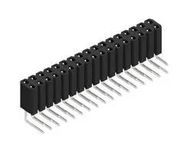 PCB RCPT, R/A, 34POS, 2ROW, 2.54MM, THT