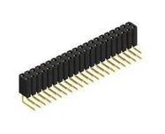 PCB RCPT, R/A, 42POS, 2ROW, 2.54MM, THT