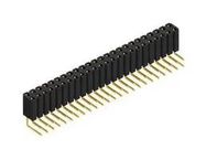 PCB RCPT, R/A, 48POS, 2ROW, 2.54MM, THT