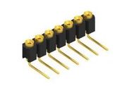 PCB RCPT, R/A, 7POS, 1ROW, 2.54MM, THT