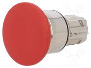 Switch: push-button; 22mm; Stabl.pos: 2; red; none; IP67; mushroom SIEMENS