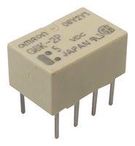 SIGNAL RELAY, DPDT, 9VDC, 1A, TH