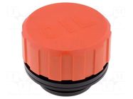 Breather cap; with "tech-foam" air filter of polyurethane ELESA+GANTER