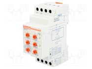 Monitoring relay; monitor min.or max.frequency value; 230VAC LOVATO ELECTRIC