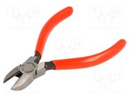 Pliers; side,cutting; PVC coated handles; 110mm KNIPEX