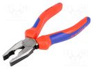 Pliers; universal; 160mm; for bending, gripping and cutting KNIPEX
