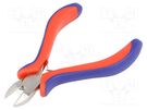 Pliers; side,cutting; 115mm; with side face GOLDTOOL